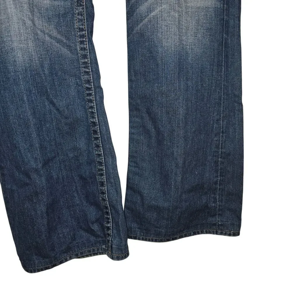 Vintage True Religion Men’s Bootcut Flap Denim Jeans 100% Cotton USA 36x32